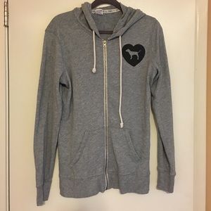Victoria Secret Pink-Gray jacket